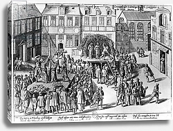 Постер Хогенберг Франц (карты) Stake at Bruges during the Government of Fernando Alvarez de Toledo Duke of Alba