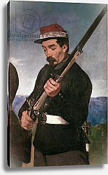 Постер Мане Эдуард (Edouard Manet) Non Commissoned Officer holding his Rifle