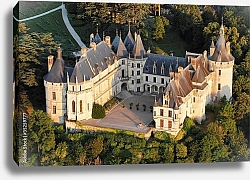 Постер Франция. Замок Шомон-сюр-Луар