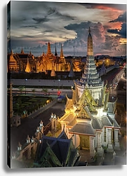 Постер Таилнд, Бангкок. Ват Пхра Кео