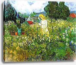 Постер Ван Гог Винсент (Vincent Van Gogh) Маргарита Гаше в саду