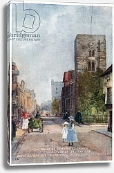 Постер Мэттисон Вильям Saxon Tower, St Michael's Church, Cornmarket St