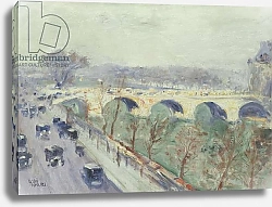 Постер Ури Лессер The Pont Royal in Paris, 1928
