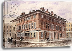 Постер Шепард Томас (акв) Old House in New Street Square
