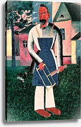 Постер Малевич Казимир The Carpenter III, 1910