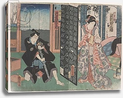 Постер Тоёкуни Утагава Scene from Kabuki