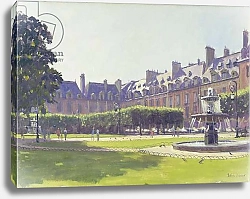 Постер Берроу Джулиан (совр) Place des Vosges, Paris
