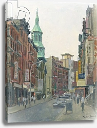 Постер Берроу Джулиан (совр) Mott Street, New York, 1997