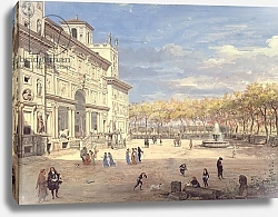 Постер Виттель Гаспар The Villa Medici, Rome, 1685