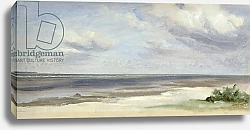 Постер Дженслер Якоб A Beach on the Baltic Sea at Laboe, 1842