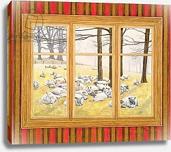 Постер Дитц (совр) The Sheep Window