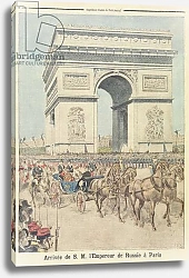 Постер Tsar Nicolas II in Paris, from 'Le Petit Journal', 11 October 1896