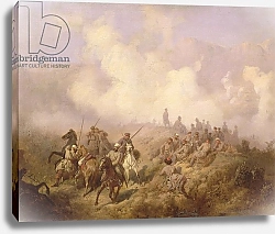 Постер Кившенко Алексей A Scene from the Russian-Turkish War in 1877-78, c.1870-80