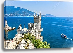 Постер Крым, замок Ласточкино гнездо