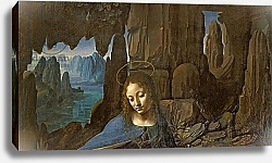 Постер Леонардо да Винчи (Leonardo da Vinci) The Virgin of the Rocks, c.1508