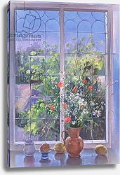 Постер Истон Тимоти (совр) Summer Flowers at Dusk, 1990