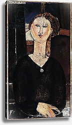 Постер Модильяни Амедео (Amedeo Modigliani) Antonia, c.1915