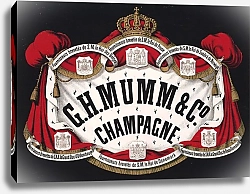 Постер Неизвестен G.H. Mumm Co., champagne