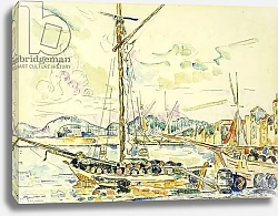 Постер Синьяк Поль (Paul Signac) Le Port de Saint-Tropez,