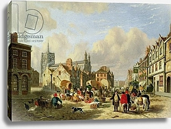 Постер Ходжсон Давид The Haymarket, Norwich, 1825