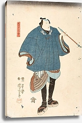 Постер Куниеси Утагава Ichikawa Danjūrō VIII in the role of Ebizako no Jū