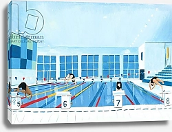 Постер Хелмер Грейс (совр) Lewisham Pool, 2015