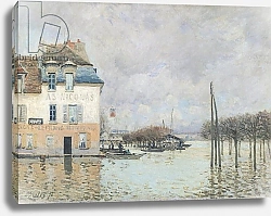 Постер Сислей Альфред (Alfred Sisley) The Flood at Port-Marly, 1876 2