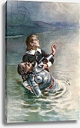 Постер Коппинг Харольд Crossing the river