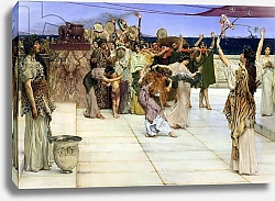 Постер Альма-Тадема Лоуренс (Lawrence Alma-Tadema) A Dedication to Bacchus, 1889 2