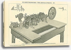 Постер Электрический телеграф IV