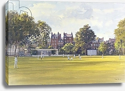 Постер Берроу Джулиан (совр) Cricket at Burton Court