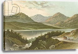 Постер Школа: Английская 19в. Loch Lomond from the Road to Stronaclacher