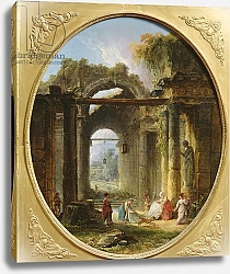 Постер Робер Юбер Ancient ruins in Rome