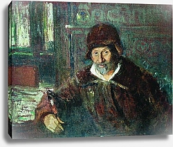 Постер Репин Илья Автопортрет. 1920