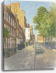 Постер Берроу Джулиан (совр) Church Row, Hampstead