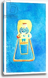Постер Николс Жюли (совр) Baby in High Chair, 2006