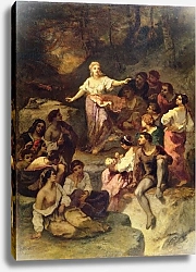 Постер Диаз ла Пенья Gypsy Encampment, 1848
