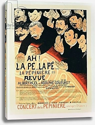 Постер Reproduction of a poster advertising 'Chauffons, Chauffons', a Pepiniere Concert, 1898
