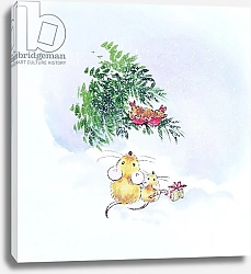 Постер Мэттьюз Диана (совр) Christmas Mice and Robins