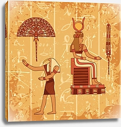 Постер Египетский рисунок 2