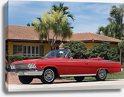 Постер Chevrolet Impala SS Convertible '1962