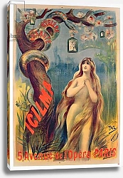Постер Poster advertising 'Icilma, 5, avenue de l'Opera, Paris', 1895