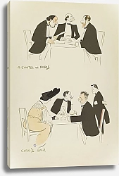 Постер Гурса Жорж A L’Hotel de Paris. Ciro’s Bar