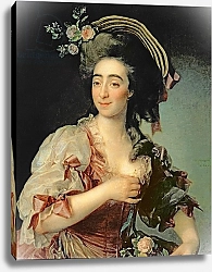 Постер Левицкий Дмитрий Portrait of Anna Davia-Bernucci, 1782