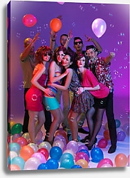 Постер Вечеринка с воздушными шарами