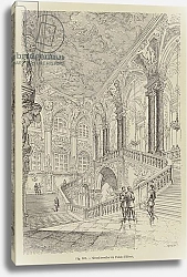 Постер Школа: Французская Grand escalier du Palais d'Hiver