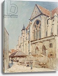 Постер Сислей Альфред (Alfred Sisley) The Church at Moret