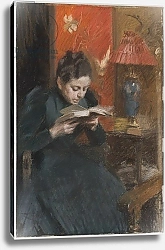 Постер Цорн Андерс The Artist's Wife, 1889