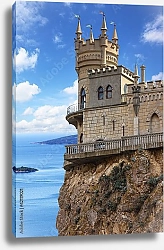 Постер Крым, замок Ласточкино гнездо 3