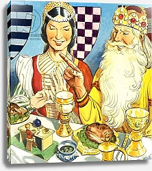 Постер Коэльо Эдуардо Tom Thumb having Dinner, 1957